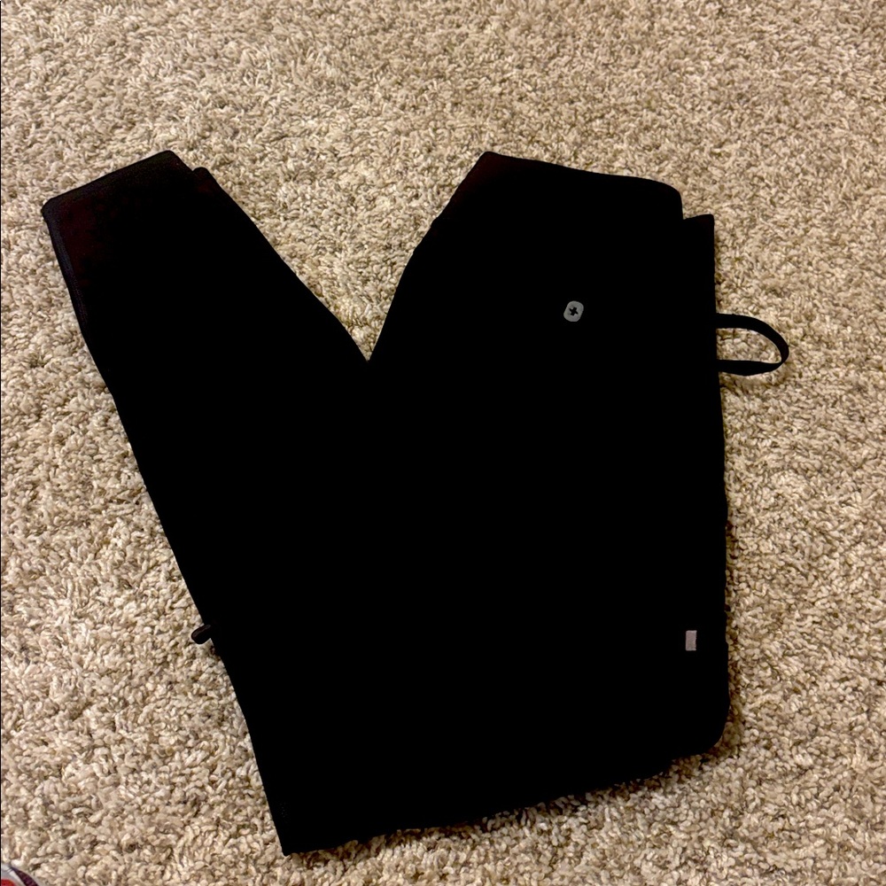 Figs Black Scrub Leggings